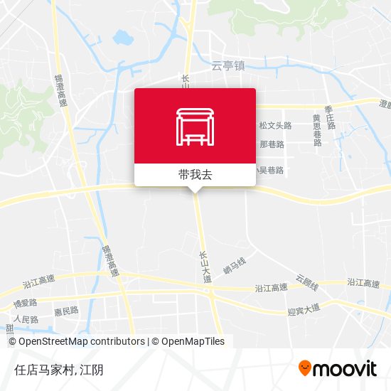 任店马家村地图