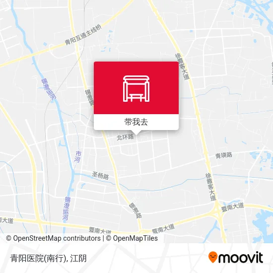 青阳医院(南行)地图