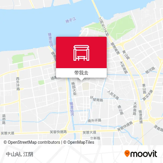 中山站地图