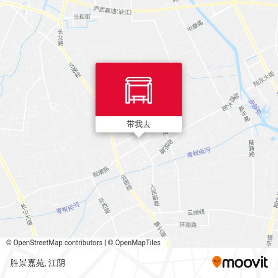 胜景嘉苑地图