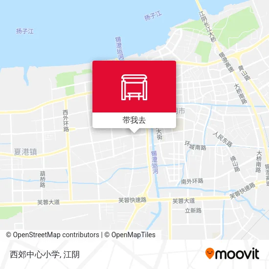 西郊中心小学地图