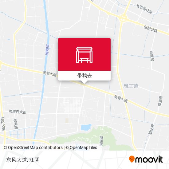 东风大道地图