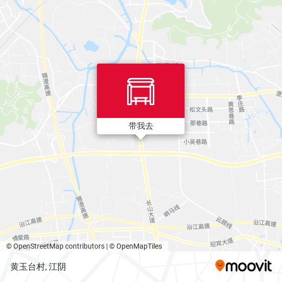 黄玉台村地图