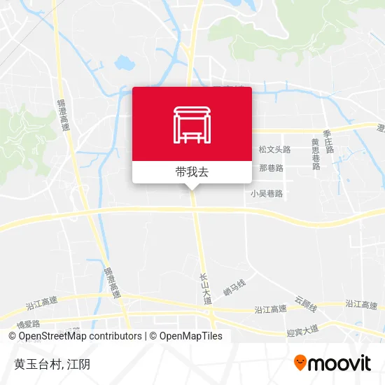 黄玉台村地图