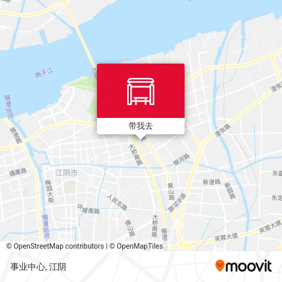 事业中心地图