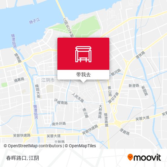 春晖路口地图