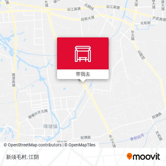 新须毛村地图