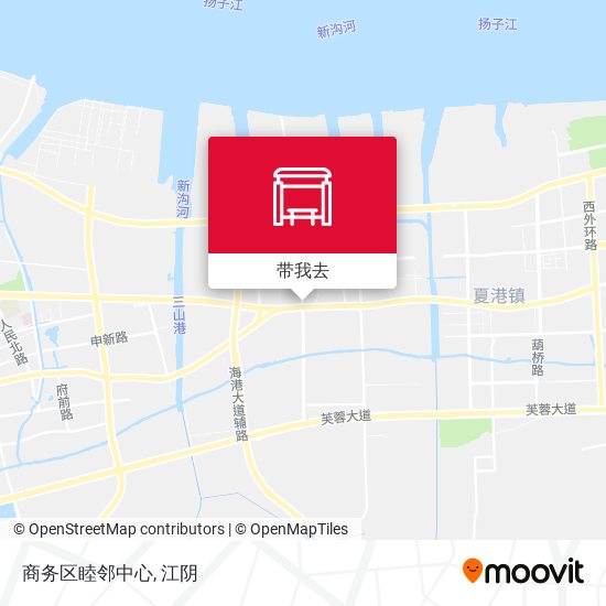 商务区睦邻中心地图