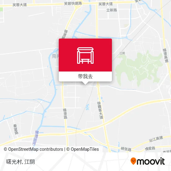 曙光村地图