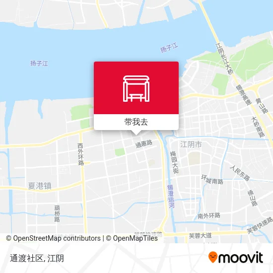 通渡社区地图