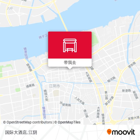 国际大酒店地图