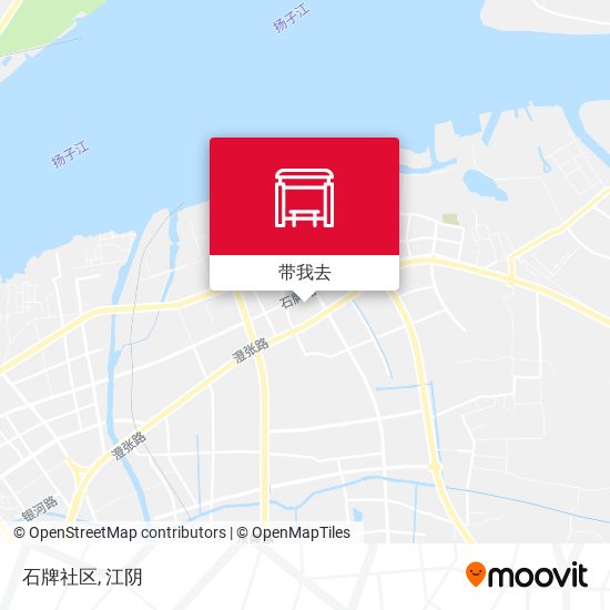 石牌社区地图