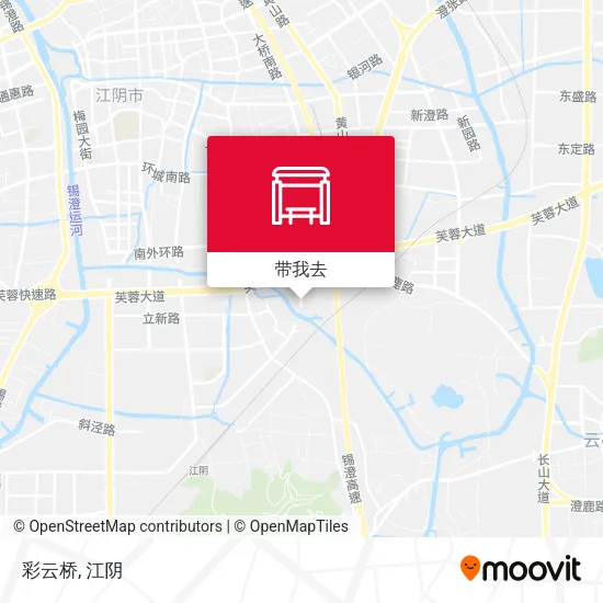 彩云桥地图