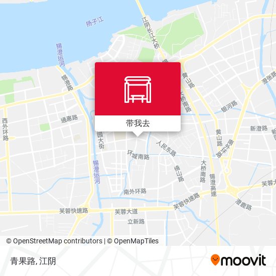 青果路地图