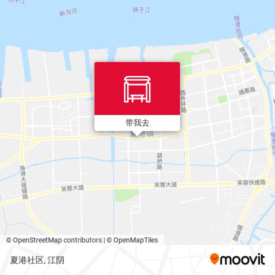 夏港社区地图