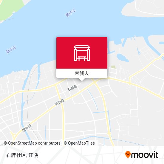 石牌社区地图