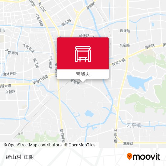 绮山村地图