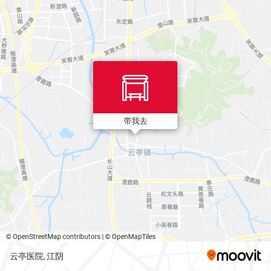 云亭医院地图