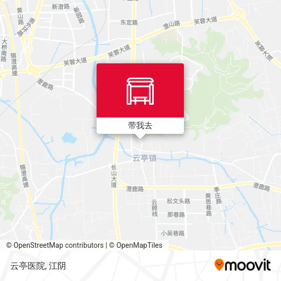 云亭医院地图