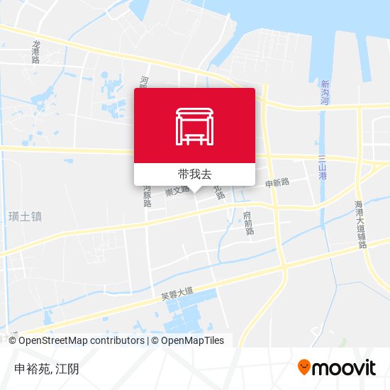 申裕苑地图