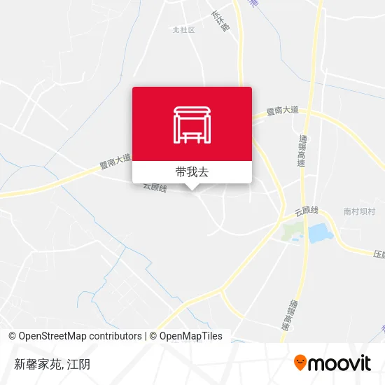 新馨家苑地图