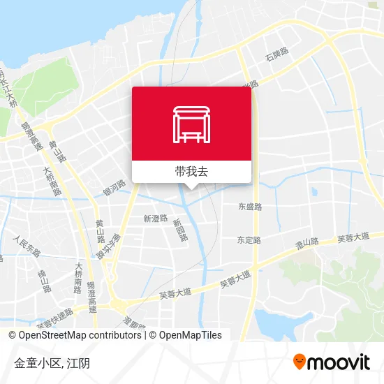 金童小区地图