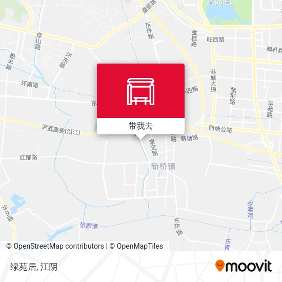 绿苑居地图
