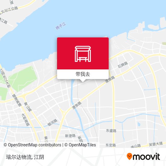 瑞尔达物流地图