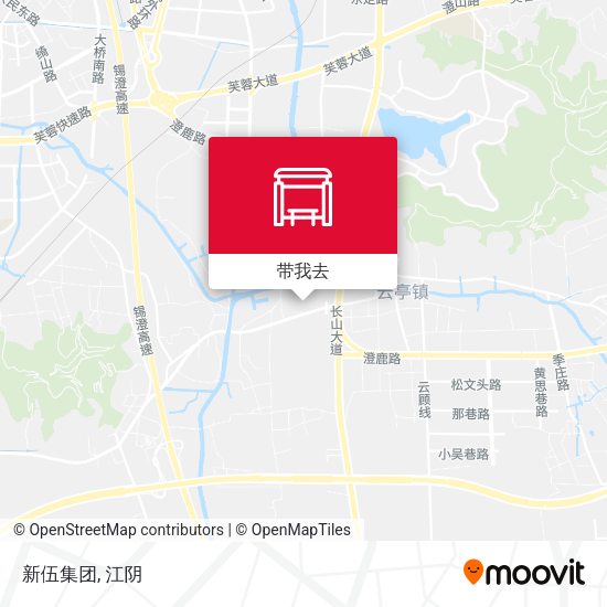 新伍集团地图