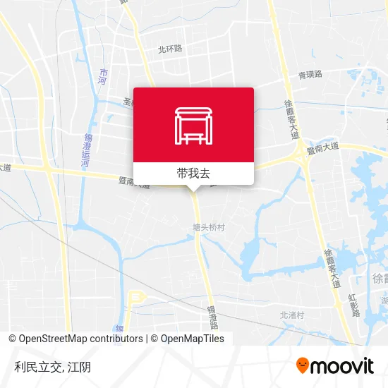 利民立交地图