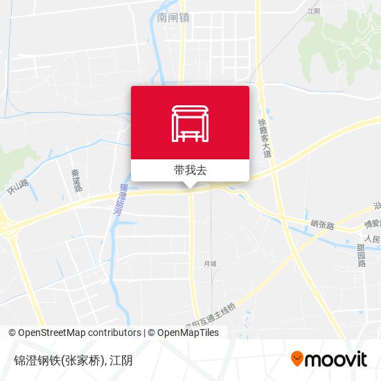 锦澄钢铁(张家桥)地图