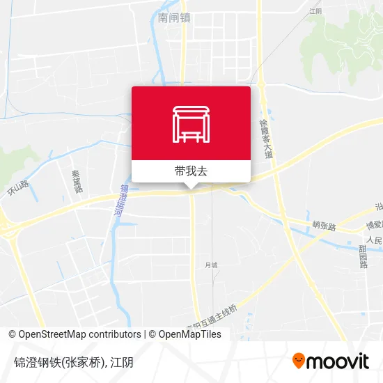 锦澄钢铁(张家桥)地图