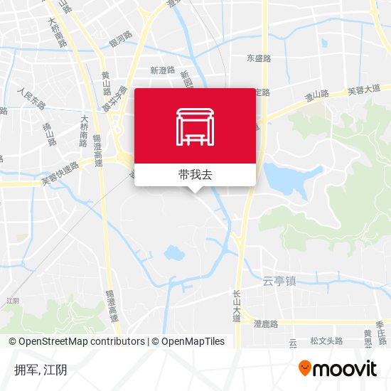 拥军地图