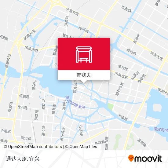通达大厦地图
