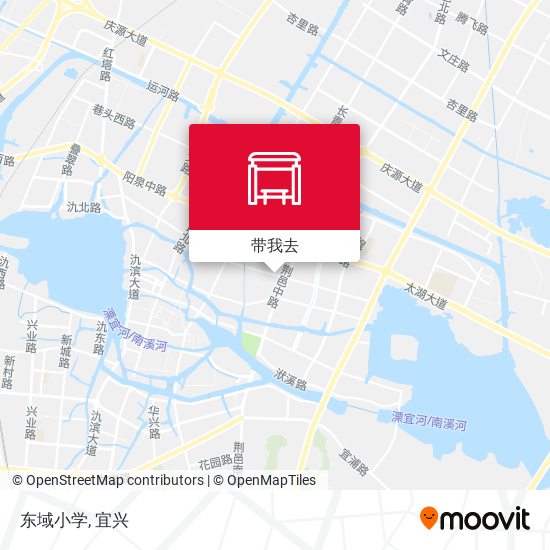 东域小学地图