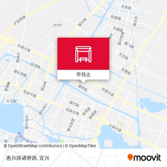 惠兴路诸桥路地图
