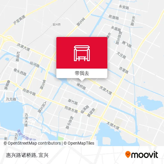 惠兴路诸桥路地图