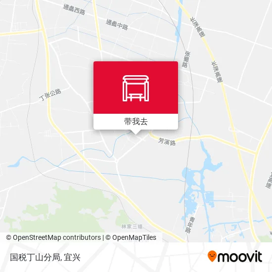 国税丁山分局地图