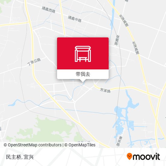 民主桥地图