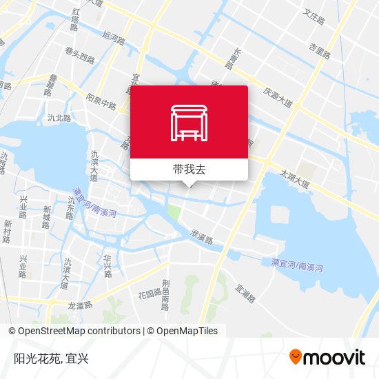 阳光花苑地图