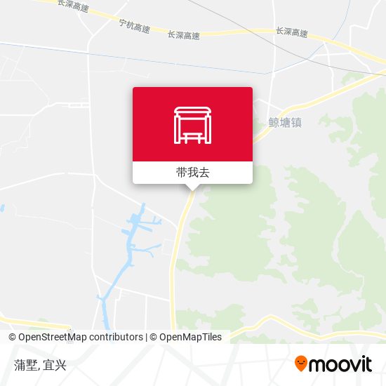 蒲墅地图