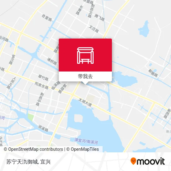 苏宁天氿御城地图