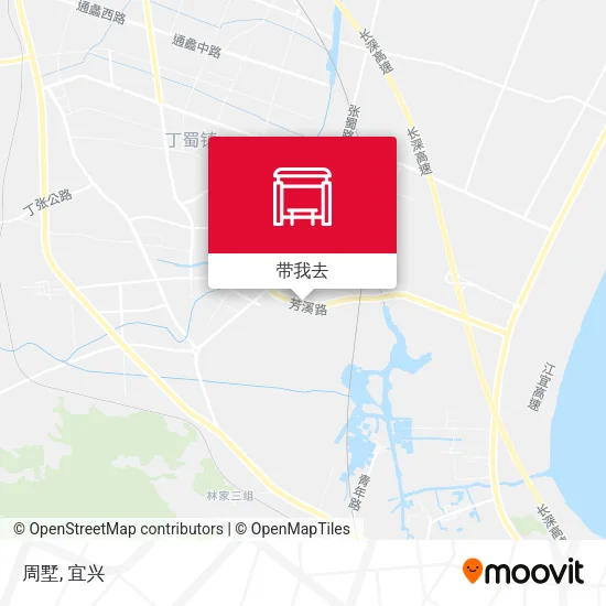 周墅地图