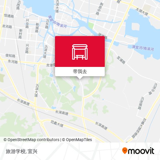 旅游学校地图