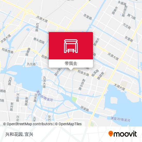 兴和花园地图