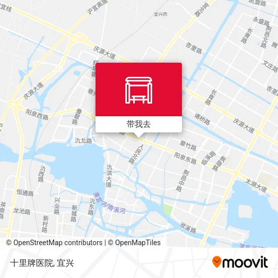 十里牌医院地图