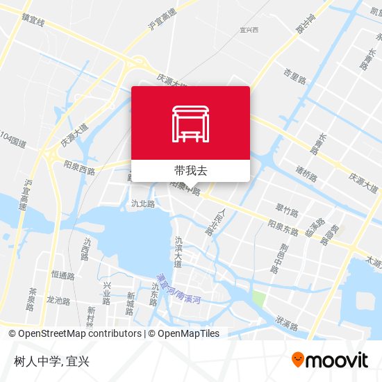 树人中学地图