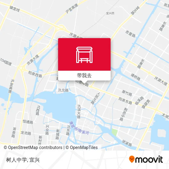 树人中学地图