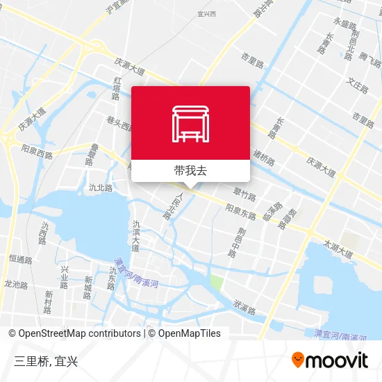 三里桥地图