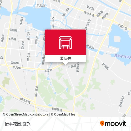 怡丰花园地图